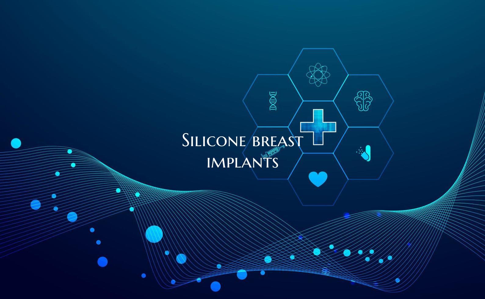 Silicone breast implants
